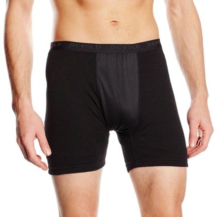 Pánské dvouvrstvé Merino boxerky Devold Duo active černá (1)