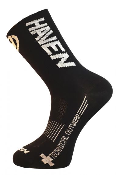 Ponožky Haven Lite Silver NEO Long 2-pair černá/bílá