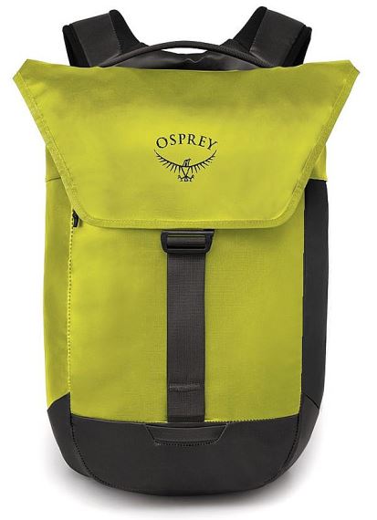Městský batoh Osprey Transporter Flap 20L lemongrass yellow/black