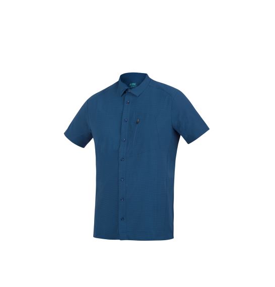 Pánská letní košile s krátkým rukávem Direct Alpine Kenosha petrol