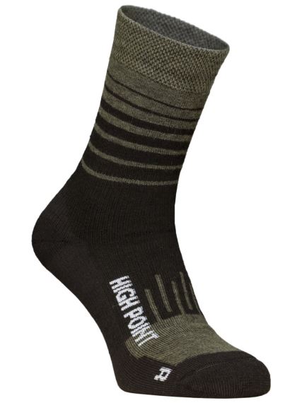 Pánské ponožky High Point Mountain Merino 3.0 Socks black/khaki