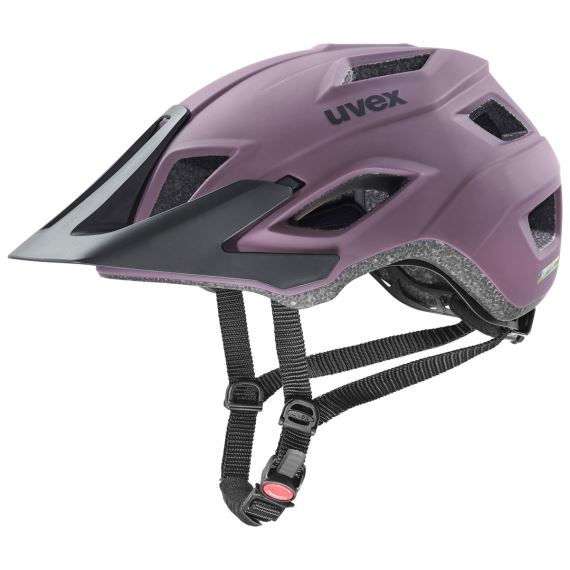 Cyklistická helma Uvex Access Plum Mat 52-57cm