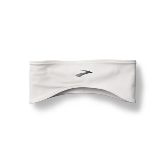 Čelenka Brooks Luxe Thermal Headband bílá