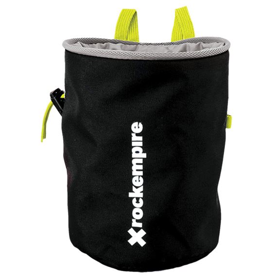 Pytlík na magnezium Rock Empire Chalk Bag Basic Black/lime
