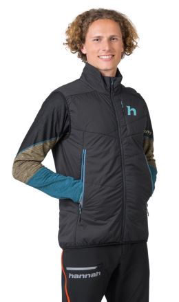 Pánská skialpová vesta Hannah Kechu Hoody anthracite (5)