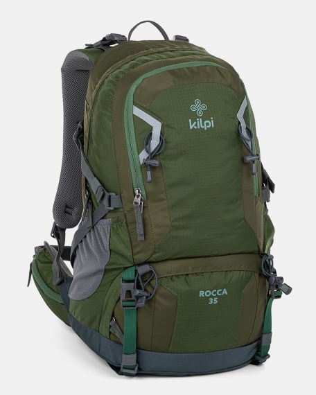 Turistický batoh Kilpi Rocca 35L-U Tmavě zelená