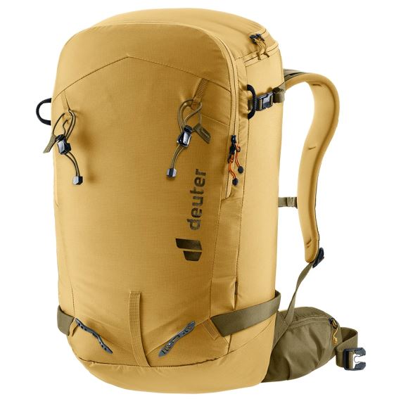 Skialpový batoh Deuter Freerider Pro 32+10 savanna-nori