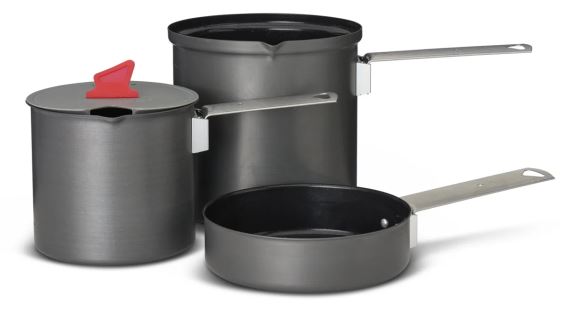 Sada nádobí PRIMUS Trek Pot Set tmavě šedá 1,6L