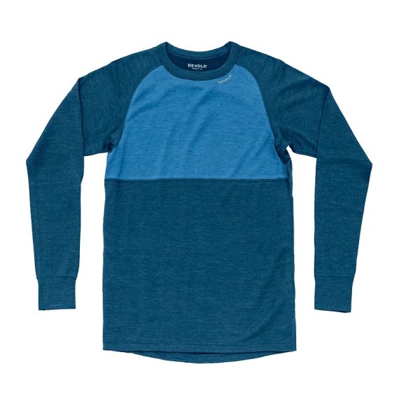 Pánské termotriko Devold Expedition Silk flood/blue