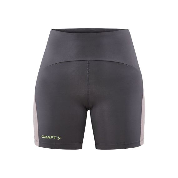 Dámské krátké elastické kalhoty Craft Pro Hypervent Sh tmavě šedá s fialovou