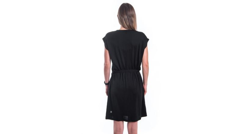Dámské merino šaty Sensor Merino Active Černá (3)