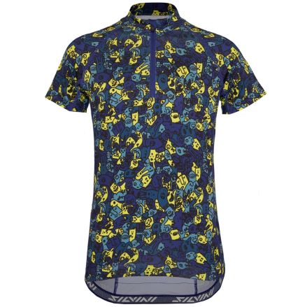 Dětský dres Silvini CD1434 Scrivia blue-neon