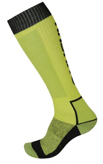 Vysoké ponožky Husky Snow Wool zelená/černá