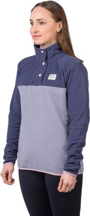 Dámská fleece mikina Hannah Nuka graystone/quicksilver (4)