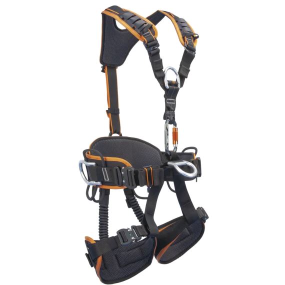Celotělový pracovní úvazek Rock Empire Master Al Lock oranžová S-XL