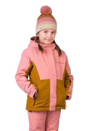 Dětská lyžařská bunda Hannah Vala JR rosette/golden brown (5)