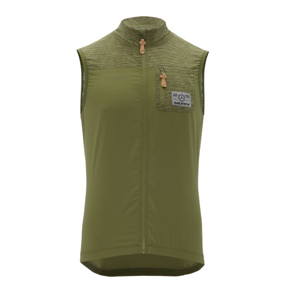 Pánská vesta Silvini Cairo MJ2217 olive