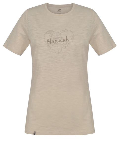 Dámské tričko s krátkým rukávem Hannah Katana creme brulee