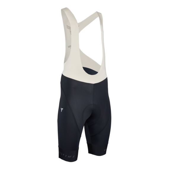 Pánské kraťasy Silvini s laclem MP2626 Suelo Bib black-cream