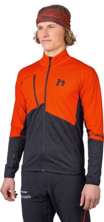 Pánská mikina Hannah Niro spicy orange/anthracite mel (4)