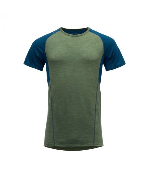 Pánské triko Devold Running Man T-Shirt Forest