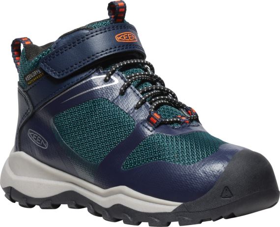 Dětské boty Keen Wanduro Mid WP sky captain/sea moss