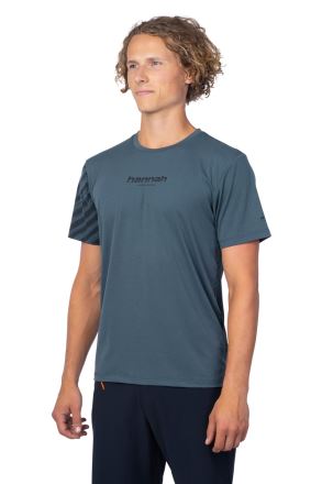 Pánské triko Hannah Bine anthracite (stripe) (4)