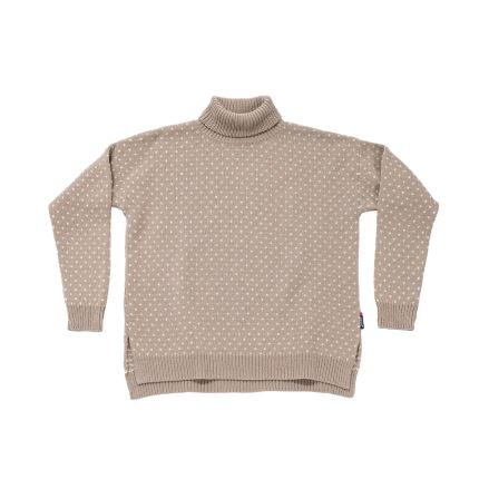 Dámský svetr Devold Sørisen stone/offwhite