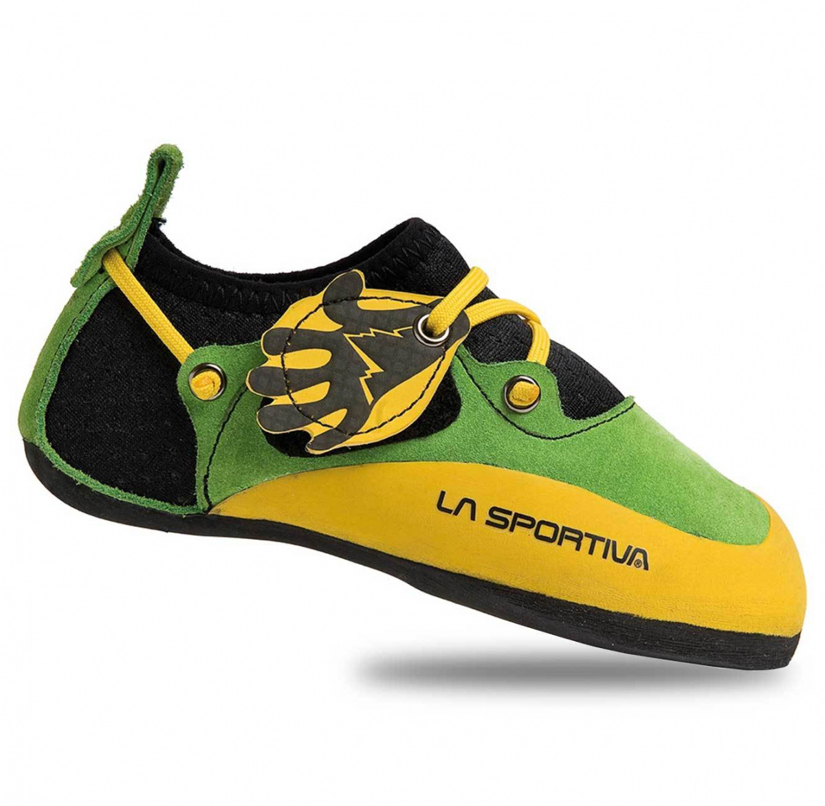 Dětské lezečky La Sportiva Stickit green/yellow 26 EU