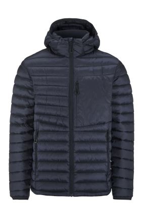 Přední pohled na pánskou zateplenou bundu Craft CORE Explore Lt. Insulation modrá.