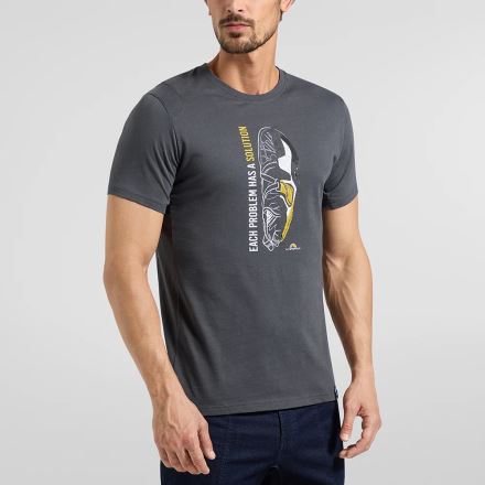 Pánské tričko La Sportiva Solution T-Shirt night sky/mountain red (2)
