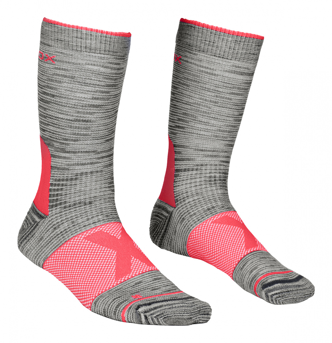Dámské funkční ponožky Ortovox Alpinist Mid Socks grey blend 35-38 EU