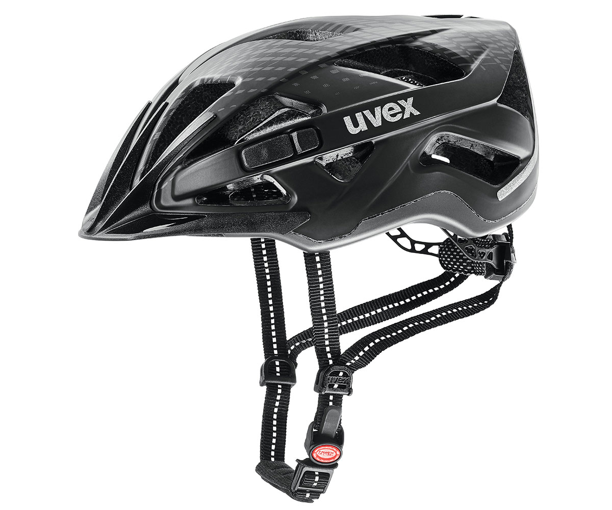 Cyklistická helma Uvex City Active black-mat L (56-60cm)