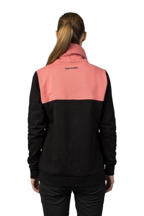 Dámská mikina Hannah Sibele Anthracite/faded rose (3)