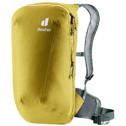 Cyklistický batoh Deuter Plamort 12 turmeric-ivy