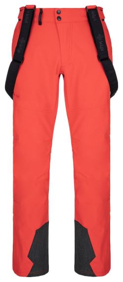 Pánské softshellové lyžařské kalhoty Kilpi Rhea-M Červená
