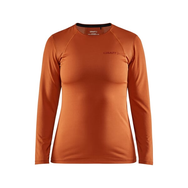 Dámské funkční tričko s dlouhým rukávem CRAFT ADV Essence LS tm. oranžová L
