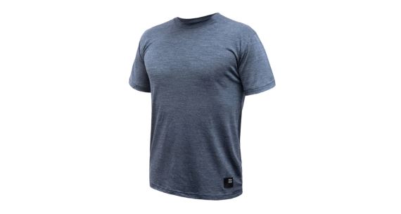 Tričko Sensor MERINO LITE mottled blue