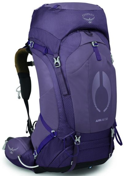 Outdoorový batoh Osprey Aura AG 50 enchantment purple