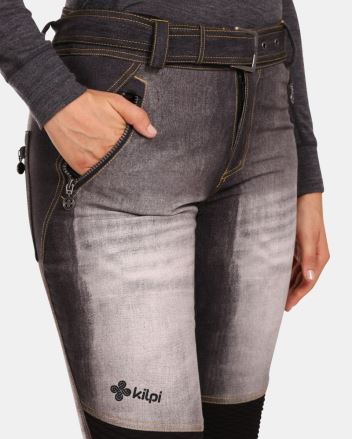 Dámské lyžařské kalhoty Kilpi Jeanso-W BLK (2)