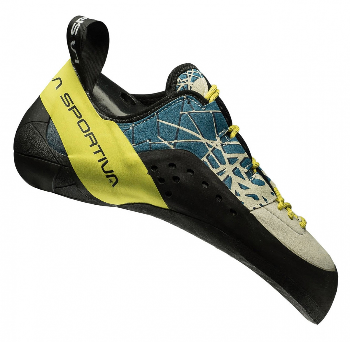 Výkonnostní lezečky La Sportiva Kataki ocean/sulphur 38 EU