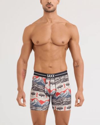 Pánské boxerky SAXX Volt Breathable Mesh hiking sweater-cream (1)