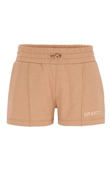 Dámské šortky CRAFT ADV Join Sweat růžová – přední pohled na produkt.