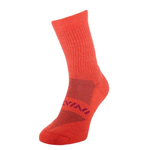 Unisex ponožky Silvini UA1745 Vallonga merlot-red