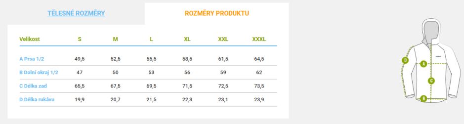 Pánské funkční triko Husky MERLA M black, velikost (3)
