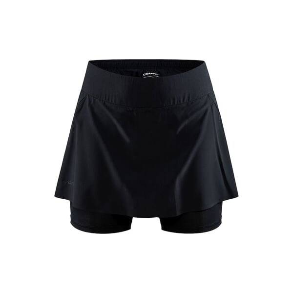 Dámská běžecká sukně CRAFT PRO Hypervent 2in1 černá XL
