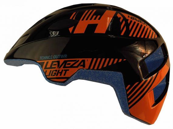 Dětská cyklistická helma Haven Leveza Light černá/oranžová