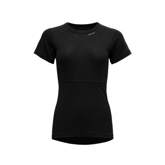 Dámské venkovní tričko Devold Lauparen Merino 190 T-Shirt Woman Black