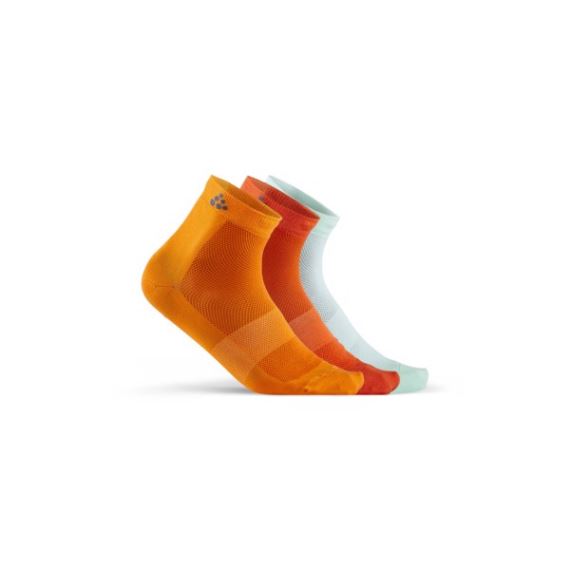 Funkční ponožky CRAFT Mid 3-pack oranžová