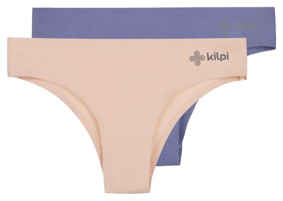 Dámské funkční kalhotky 2 pack Kilpi Nelia-W Tmavě modrá/růžová